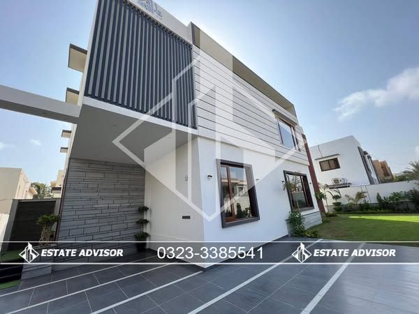 Outclassed 1 year old 800 Yards Perfectly Designed Bungalow Available for Sale in Phase VI DHA Karachi - 1