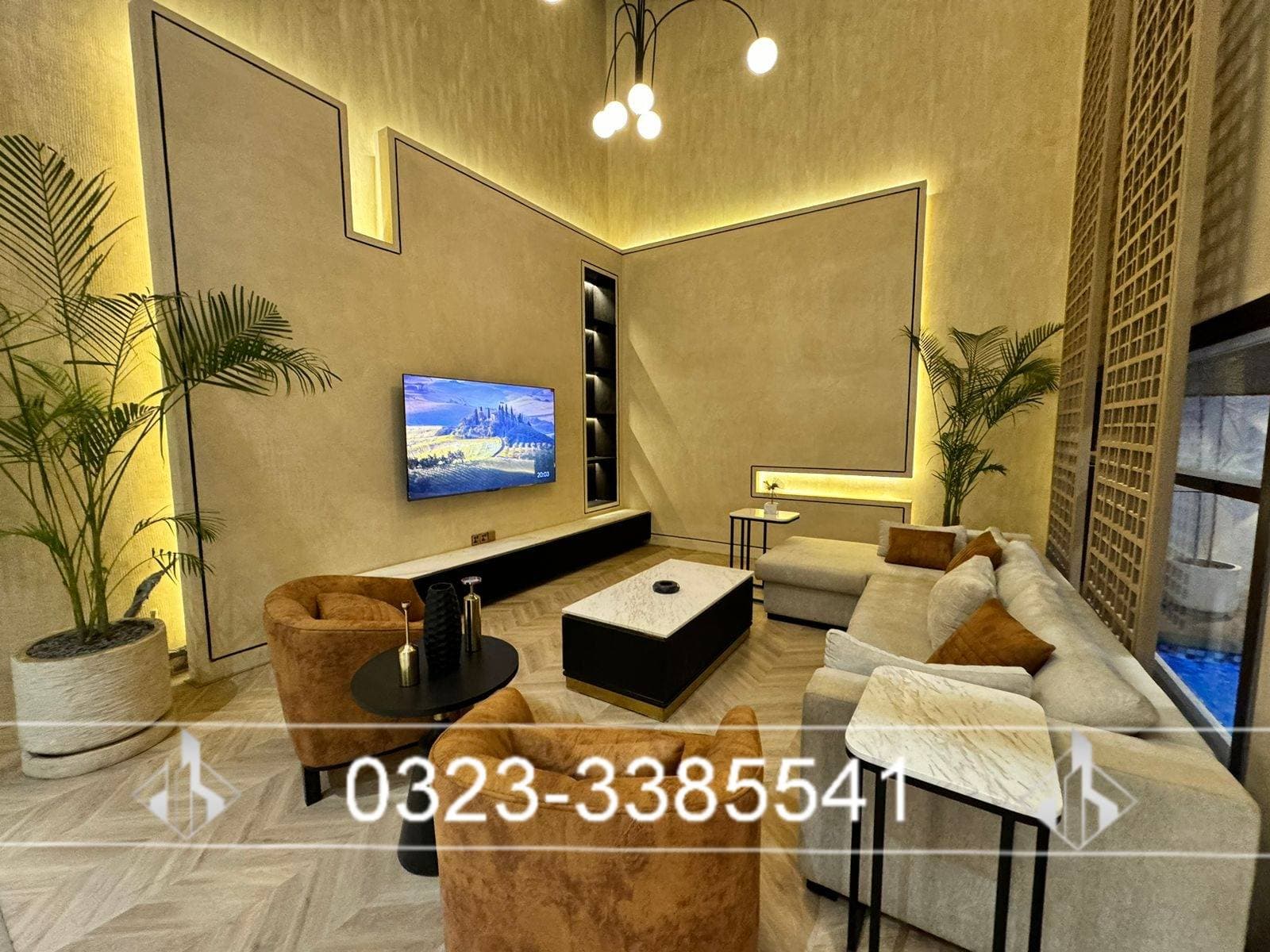 Presenting You 500 Square Yards Brand New Semi Furnished Bungalow Available For Sale In DHA Karachi - 14