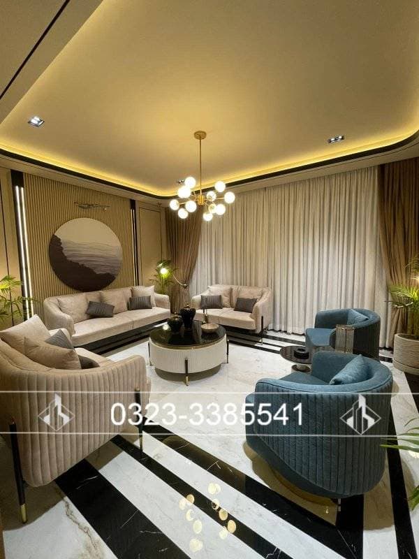 Presenting You 500 Square Yards Brand New Semi Furnished Bungalow Available For Sale In DHA Karachi - 7