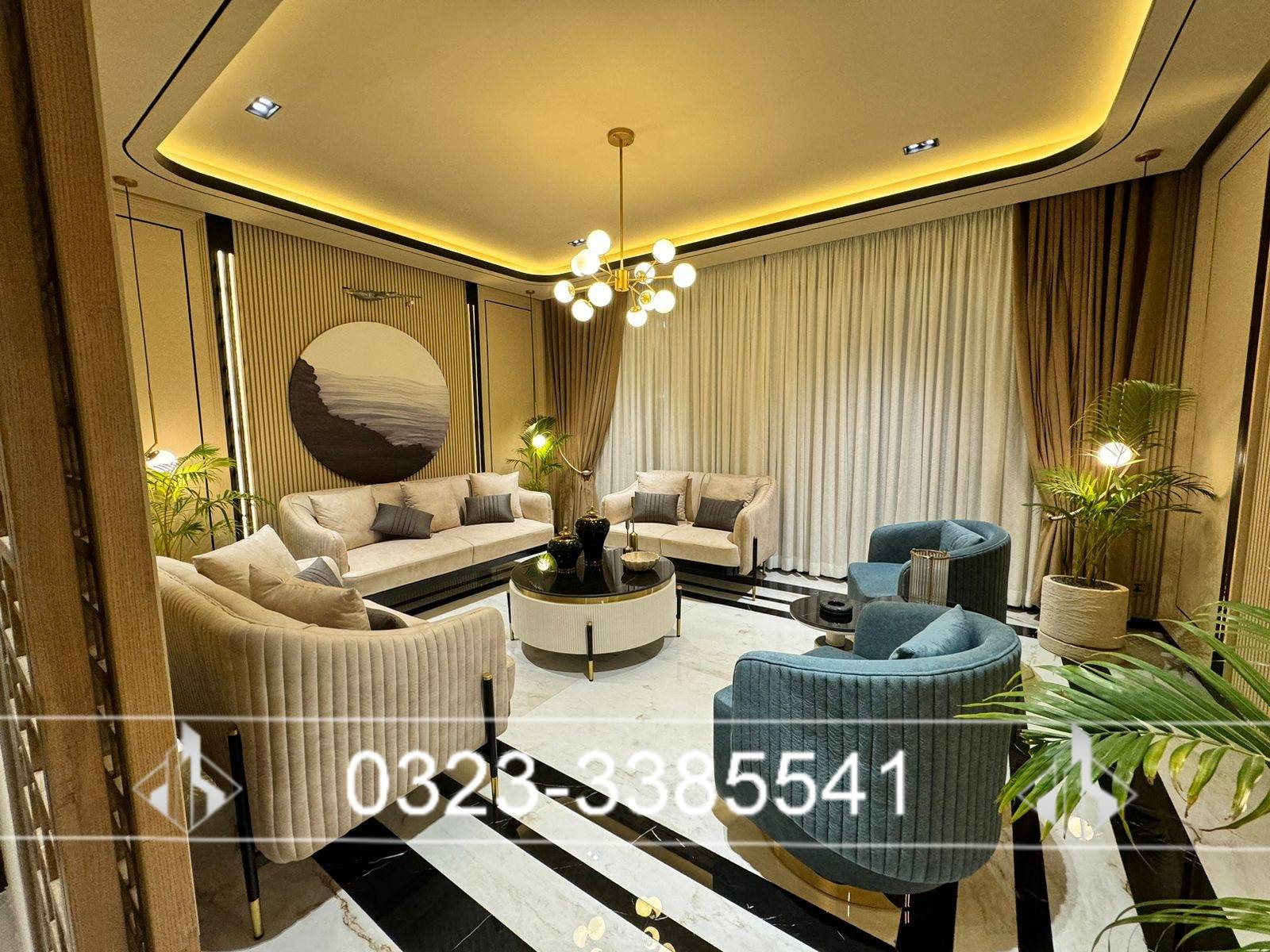 Presenting You 500 Square Yards Brand New Semi Furnished Bungalow Available For Sale In DHA Karachi - 2